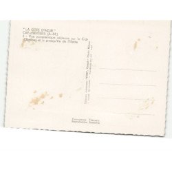 CAP-D'ANTIBES: la presqu'ile de l'illette vue aérienne 10X15 - très bon état (dos état)