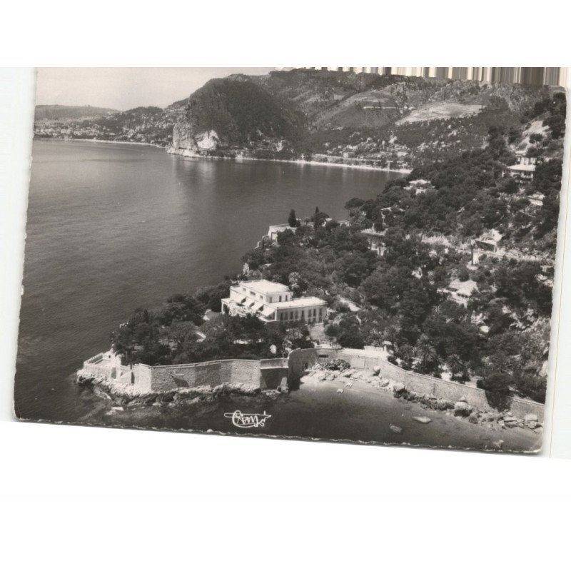 CAP-ESTEL: cap-estel et plage d'eze vue aérienne 10X15 - très bon état