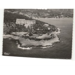 CAP-MARTIN: le grand hôtel du cap et sa piscine dans le fond, menton vue aérienne 10X15 - très bon état