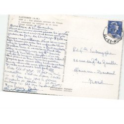 GATTIERES: a remarquer les contours de ce vieux, village fortifié vue aérienne 10X15 - état
