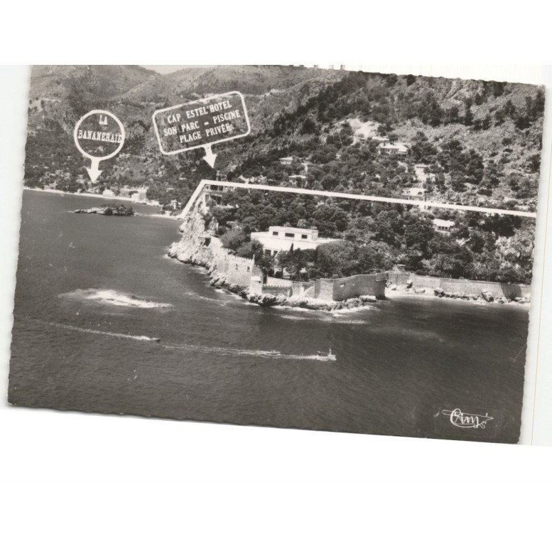 EZE: bord de mer, le domaine du cap estel hôtel vue aérienne 10X15 - très bon état