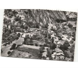 DALUIS: bas du village et le var vue aérienne 10X15 - très bon état