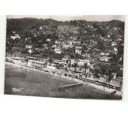 GOLFE-JUAN: la plage du golfe vue aérienne 10X15 - très bon état