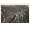 GOURDON: curieux village sarrazin, les lacets de la route de gourdon vue aérienne 10X15 - très bon état
