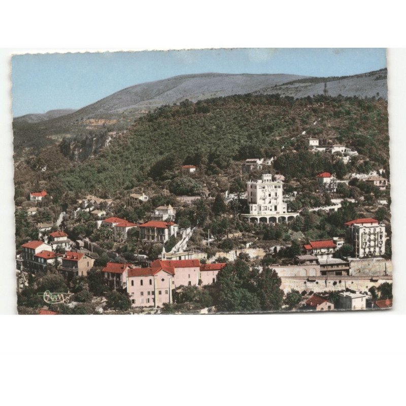GRASSE: forêt de roquevignon vue aérienne 10X15 - très bon état
