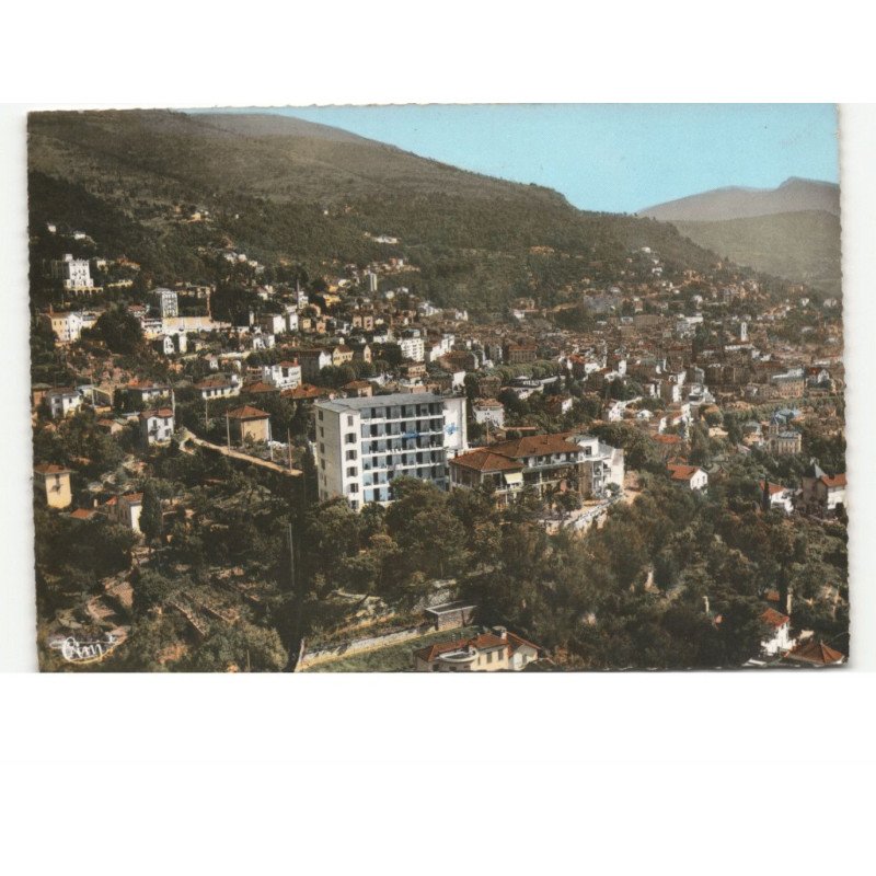 GRASSE: vue panoramique montfleury, colline du roquevignon vue aérienne 10X15 - très bon état