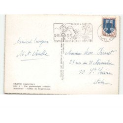 GRASSE: vue panoramique montfleury, colline du roquevignon vue aérienne 10X15 - très bon état