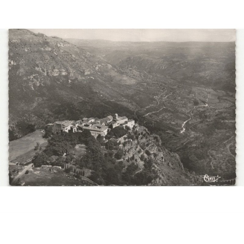 GOURDON: la vallée du loup vue aérienne 10X15 - très bon état