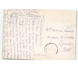 MENTON: casino, la piscine vue aérienne 10X15 - état