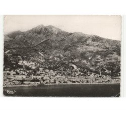 MENTON: golfe de la paix, montagne le berceau vue aérienne 10X15 - très bon état