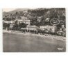 MENTON: la baie de garavan hôtel des anglais vue aérienne 10X15 - état