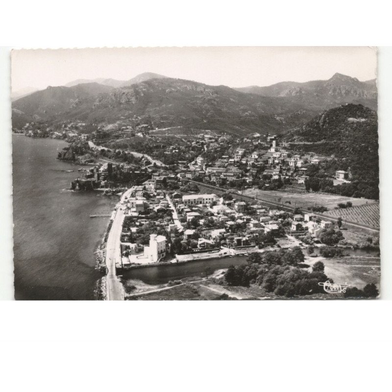 LA NAPOULE: la napoule-plage vue aérienne 10X15 - très bon état