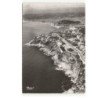 NICE: la moyenne corniche le cap de nice dans le fond, le port, le château vue aérienne 10X15 - très bon état