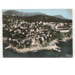 NICE: vue générale du mont-boron et bord de mer vue aérienne 10X15 - très bon état