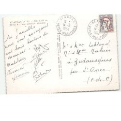 SAINT-AUBAN: vue générale vue aérienne 10X15 - très bon état