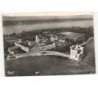 ILE SAINTE-HONORAT: l'abbaye de saint-hopnorat au fond, l'ile sainte-marguerite vue aérienne 10X15 - très bon état