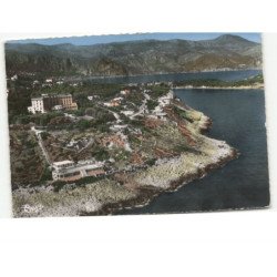 SAINT-JEAN-CAP-FERRAT: le grand hôtel et les villas vue aérienne 10X15 - état