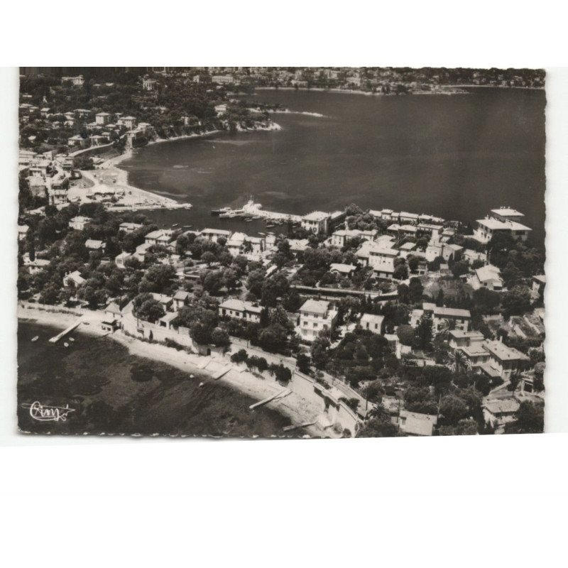 SAINT-JEAN-CAP-FERRAT: la ville vue aérienne 10X15 - très bon état