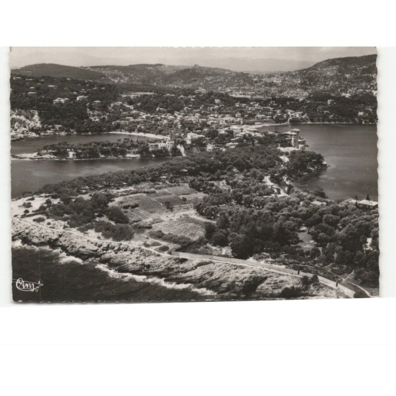 SAINT-JEAN-CAP-FERRAT: la presqu'ile vue aérienne 10X15 - état