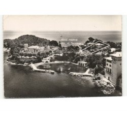 SAINT-JEAN-CAP-FERRAT: talon et hôtel brise-marine vue aérienne 10X15 - très bon état