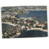 SAINT-JEAN-CAP-FERRAT: les plages des fosses et des fossettes vue aérienne 10X15 - très bon état