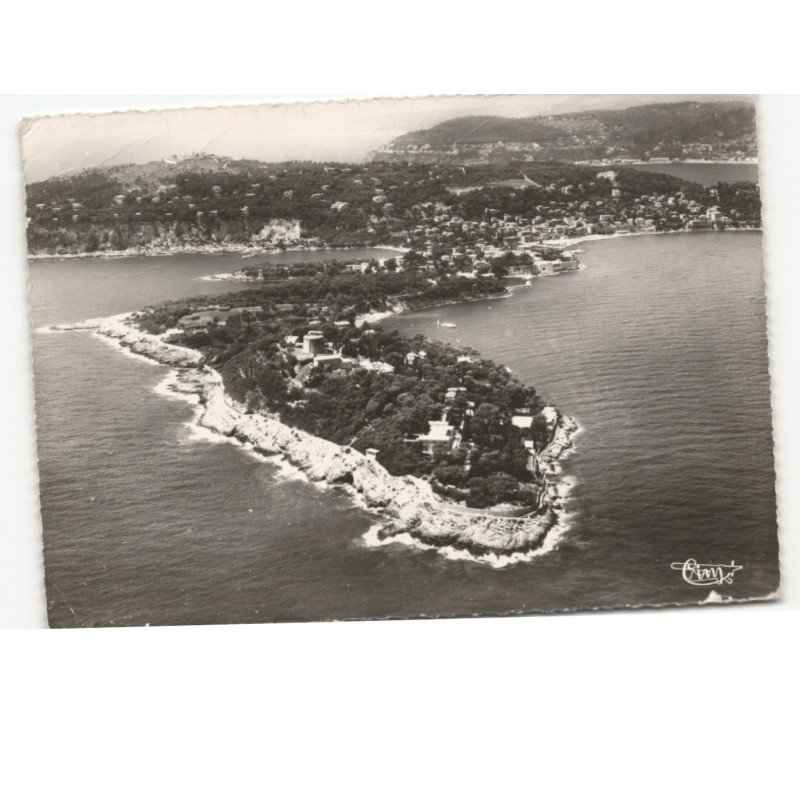 SAINT-JEAN-CAP-FERRAT: la pointe sainte)hospice vue aérienne 10X15 - état