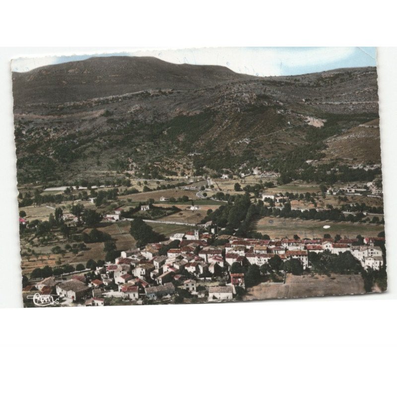 SAINT-VALLIER-de-THIEY: station estivale paradis des enfants vue aérienne 10X15 - état