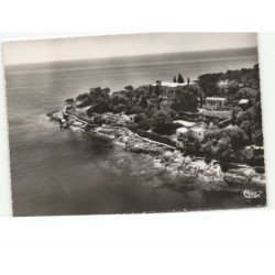 SAINT-JEAN-CAP-FERRAT: la pointe de saint-hospice vue aérienne 10X15 - très bon état