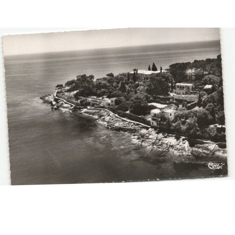 SAINT-JEAN-CAP-FERRAT: la pointe de saint-hospice vue aérienne 10X15 - très bon état