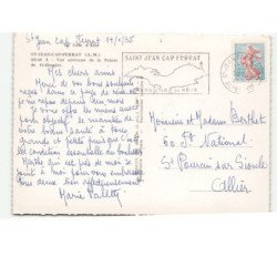 SAINT-JEAN-CAP-FERRAT: la pointe de saint-hospice vue aérienne 10X15 - très bon état