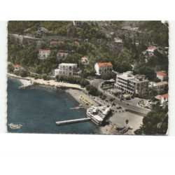 THEOULE SUR MER: vue générale et les hôtels vue aérienne 10X15 - état