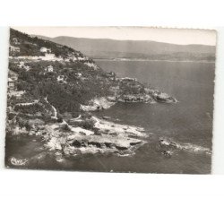 THEOULE-sur-MER: vue générale sur la galère et cannes vue aérienne 10X15 - très bon état