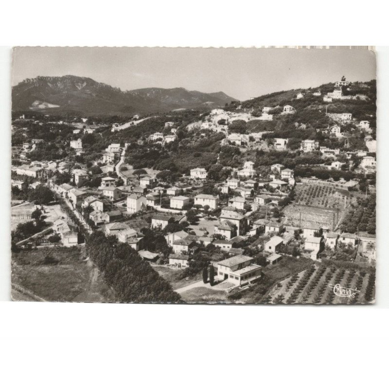 LES THERMES-MANDELIEU: vue générale vue aérienne 10X15 - très bon état
