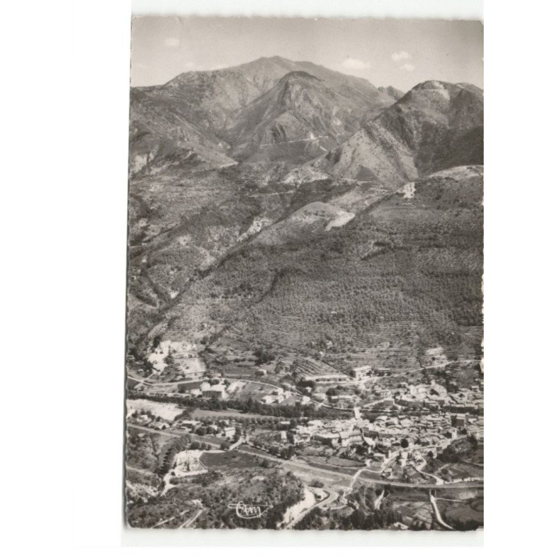 SOSPEL: vue générale, la route de monte-grosso vue aérienne 10X15 - très bon état