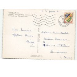 SOSPEL: vue générale, la route de monte-grosso vue aérienne 10X15 - très bon état