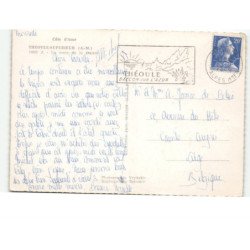 THEOULE-SUPERIEUR: la route de la galère vue aérienne 10X15 - très bon état