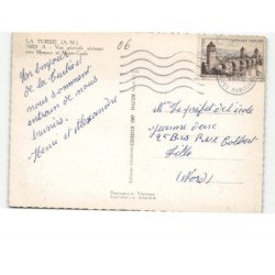LA TURBIE: vue générale vue aérienne 10X15 - très bon état