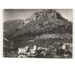 VILLENEUVE-LOURET: vue aérienne 10x15 - VENCE: le baou des blancs, les templiers - état