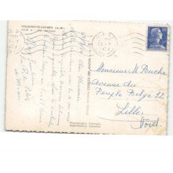 VILLENEUVE-LOURET: vue aérienne 10x15 - état