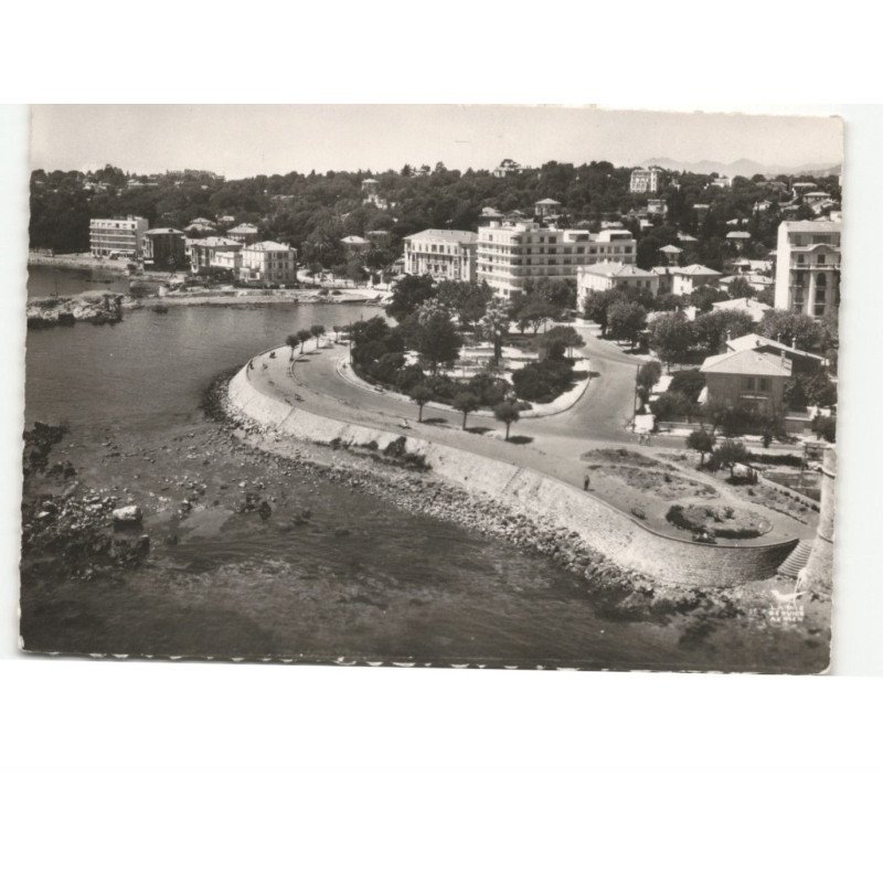 ANTIBES: jardin albert 1er vue aérienne 10x15 - très bon état