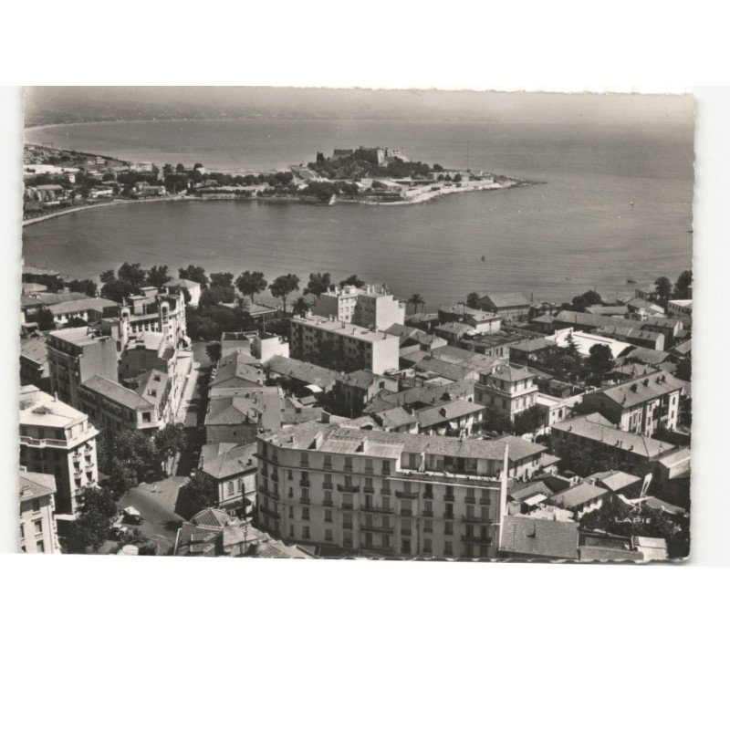 ANTIBES: vue générale vue aérienne 10x15 - très bon état