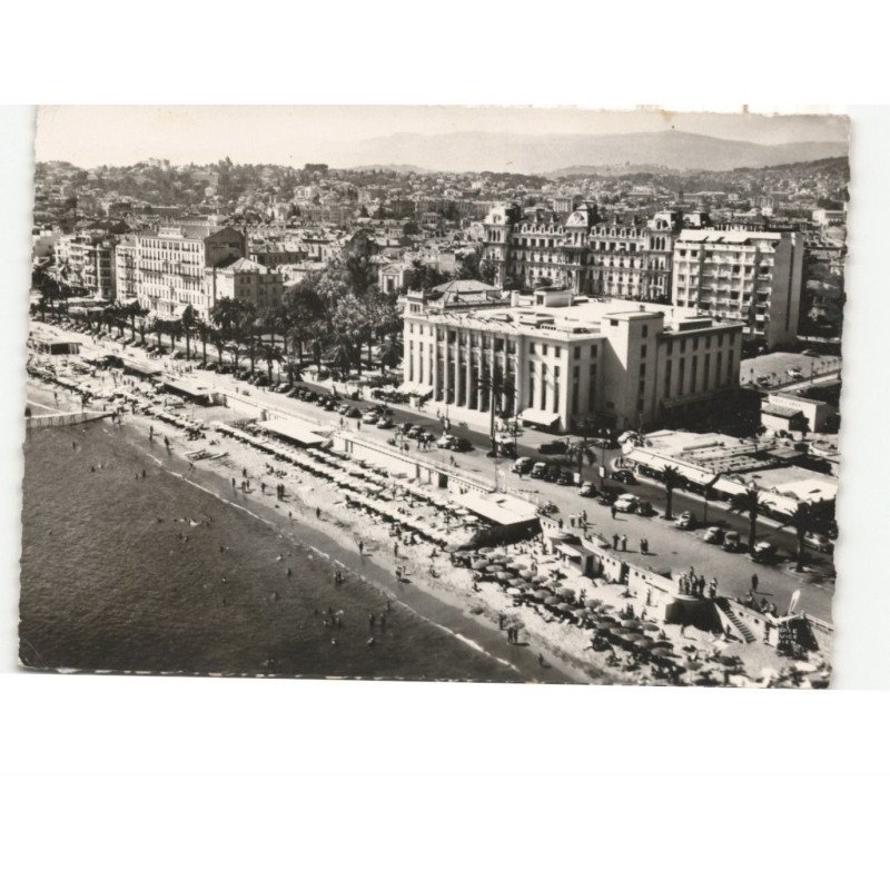CANNES: palais du festival vue aérienne 10x15 - très bon état