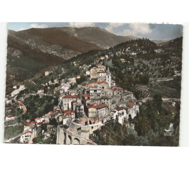 CONTES: vue d'ensemble vue aérienne 10x15 - très bon état