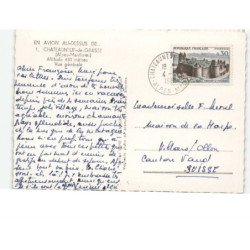 CHATEAUNEUF-de-GRASSE: vue générale vue aérienne 10x15 - très bon état