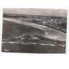 SAINT-MALO: le fort national et la grande plage vue aérienne 10X15 - très bon état