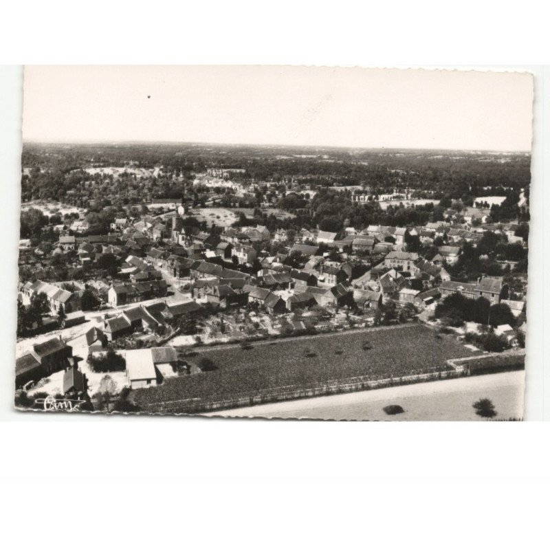 BAULON: vue générale vue aérienne 10X15 - très bon état