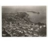 CANCALE: générale de la ville, le rocher de cancale et le fort des rimains vue aérienne 10X15 - très bon état
