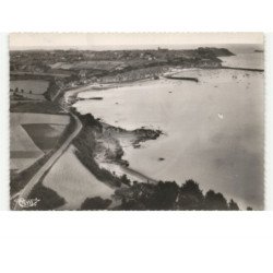 CANCALE: port et la nouvelle route touristique vue aérienne 10X15 - très bon état