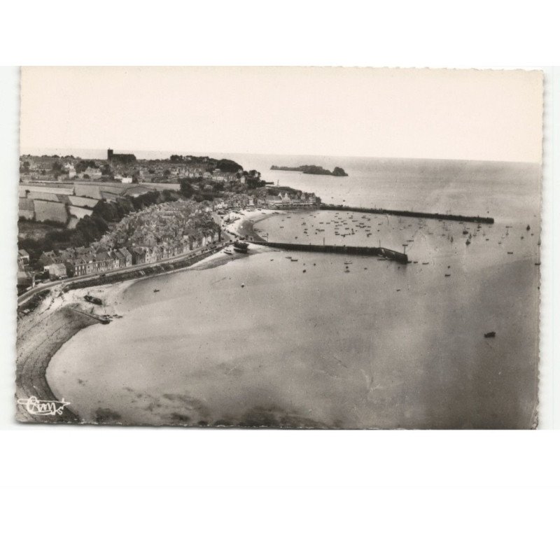 CANCALE: port vue aérienne 10X15 - très bon état