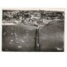 CANCALE: la grande jetée le port et la rue du port vue aérienne 10X15 - très bon état